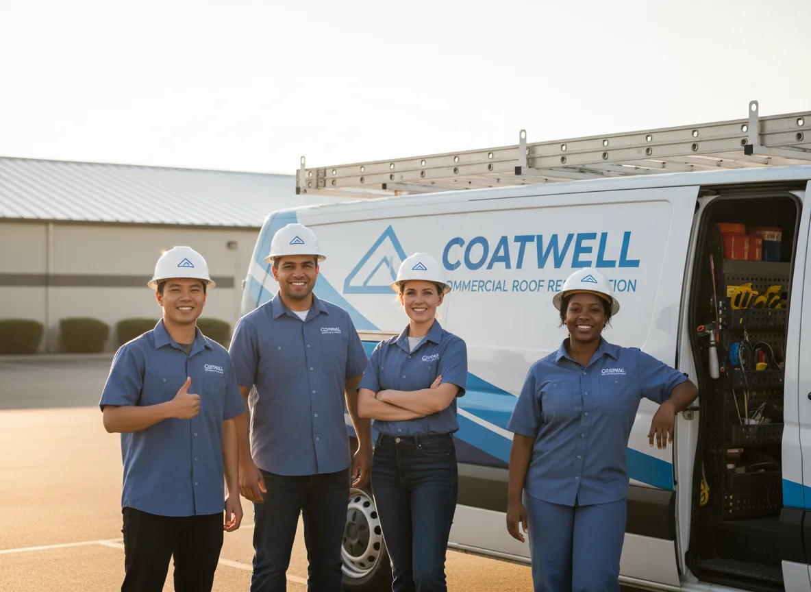 Commercial roof coating company in Hayti, SD